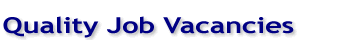 Quality Management Job Vacancies